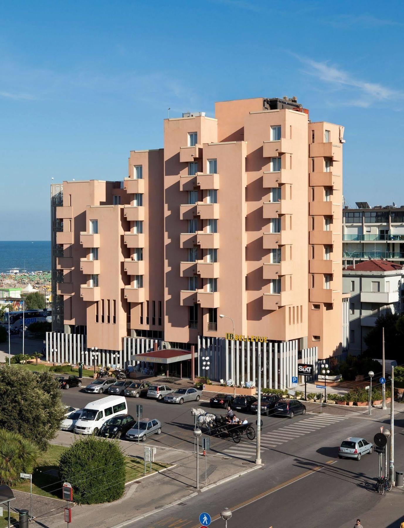 Hotel Bellevue Rimini Esterno foto