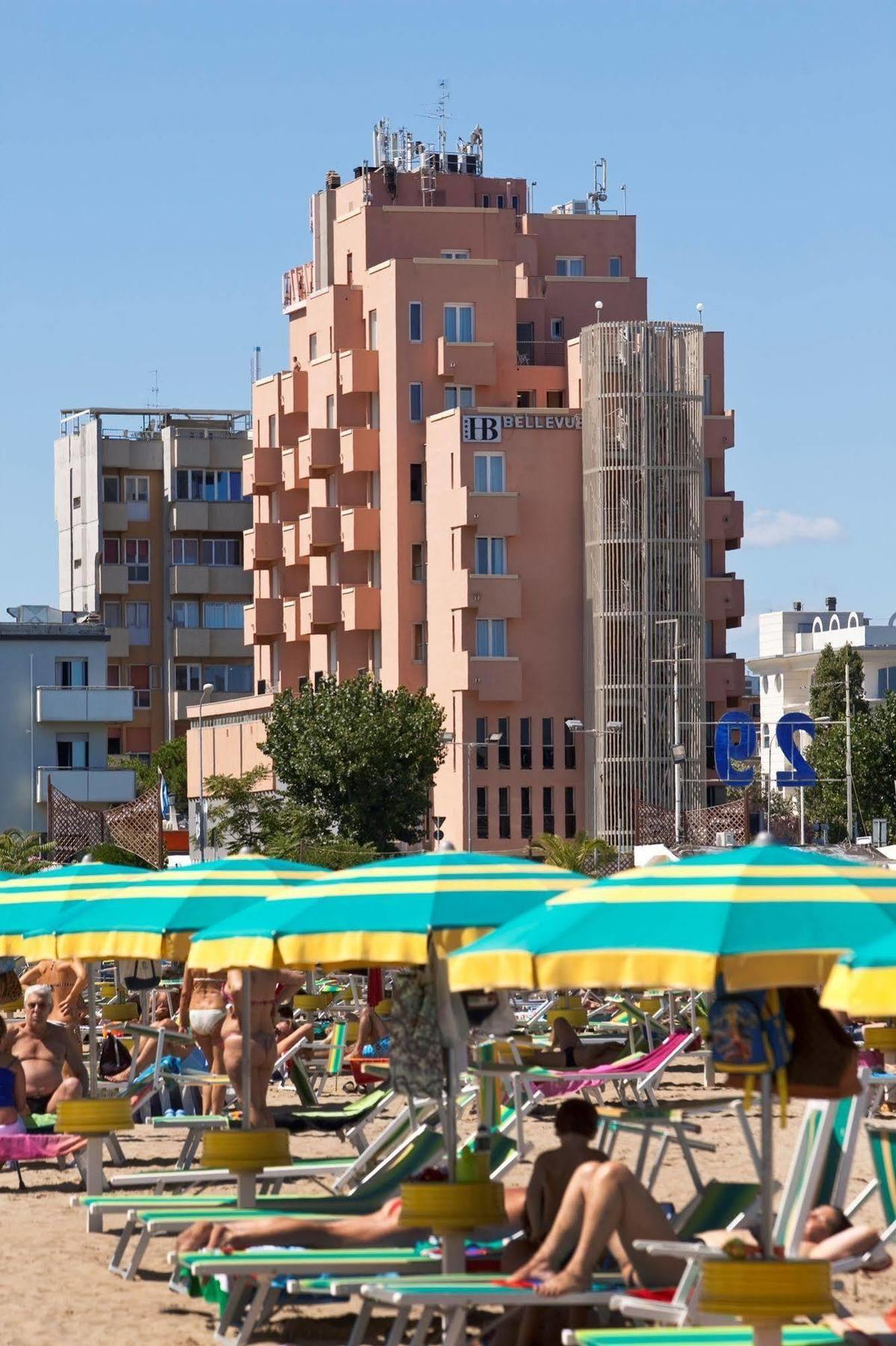 Hotel Bellevue Rimini Esterno foto